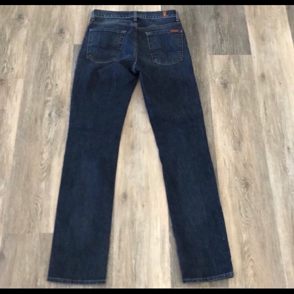 7 for all man kind denim slimmy jeans - Picture 4 of 7